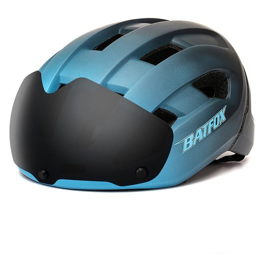 Casque vélo visière pluie