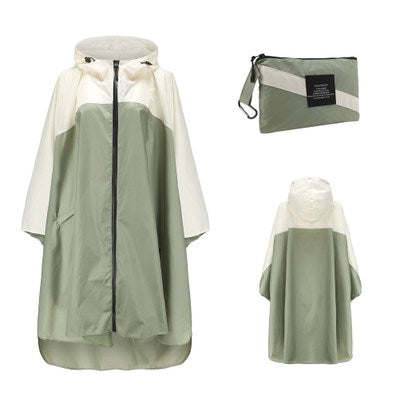 Manteau de pluie poncho XXL coupe-vent