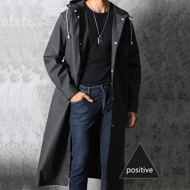 Cape de pluie manteau long imperméable Pédale Maurice