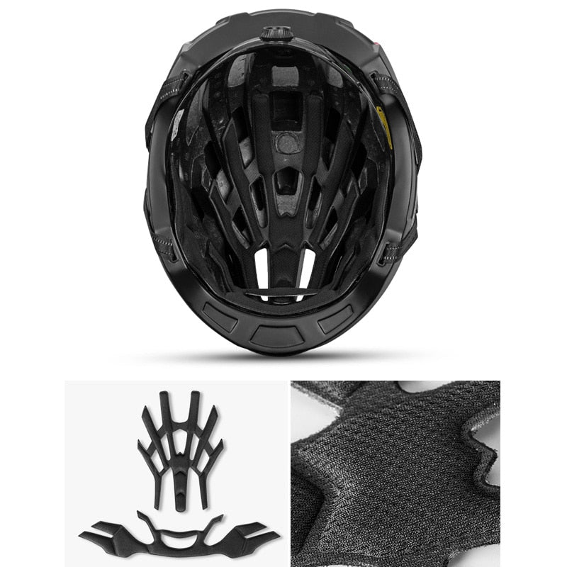 Casque vélo de route 3 en 1 intégralement moulé Pédale Maurice