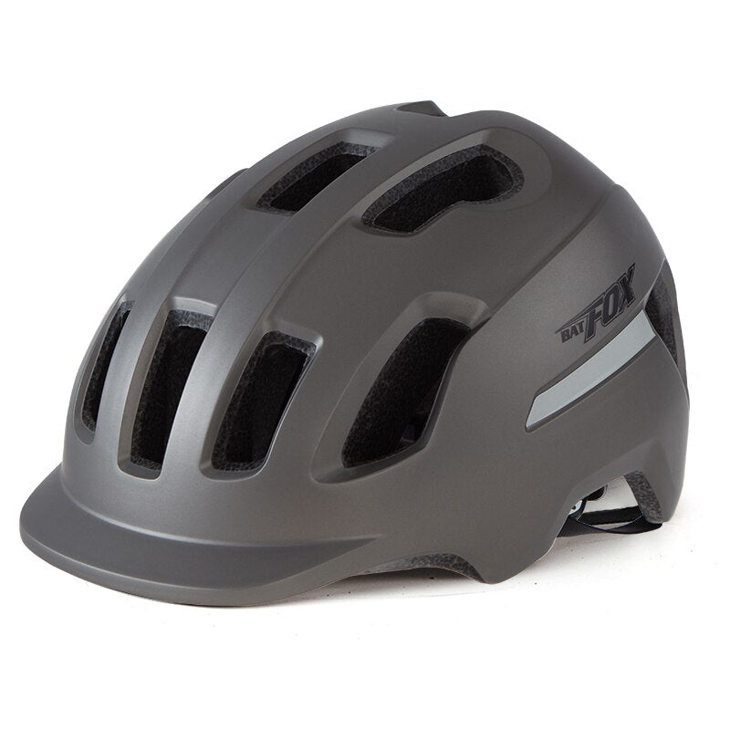 Casque vélo urbain ultraléger réfléchissant Pédale Maurice