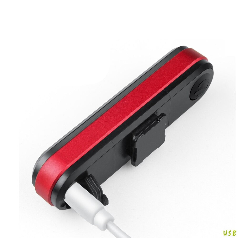 Éclairage vélo arrière clignotant LED & télécommande 500mAh Pédale Maurice