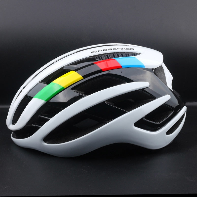 Casque vélo homme cyclisme blanc Pédale Maurice