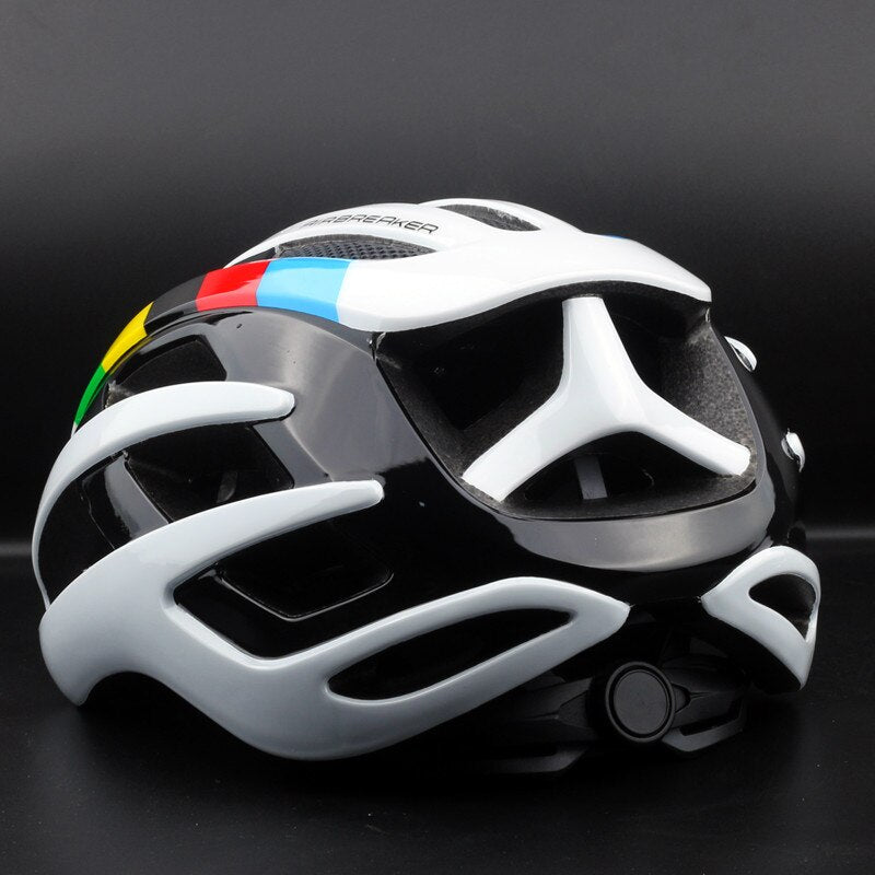 Casque vélo homme cyclisme blanc Pédale Maurice