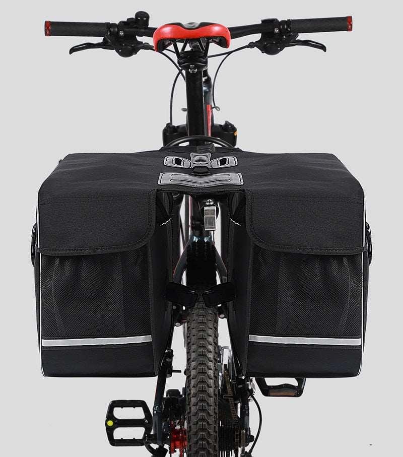 Sacoche double arrière de vélo 30L avec housse de pluie Cyclogo