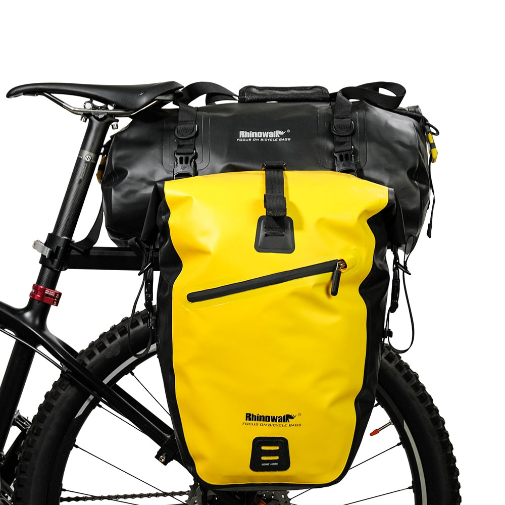 Sacoche porte bagage arrière pour vélo 30L étanche Pédale Maurice