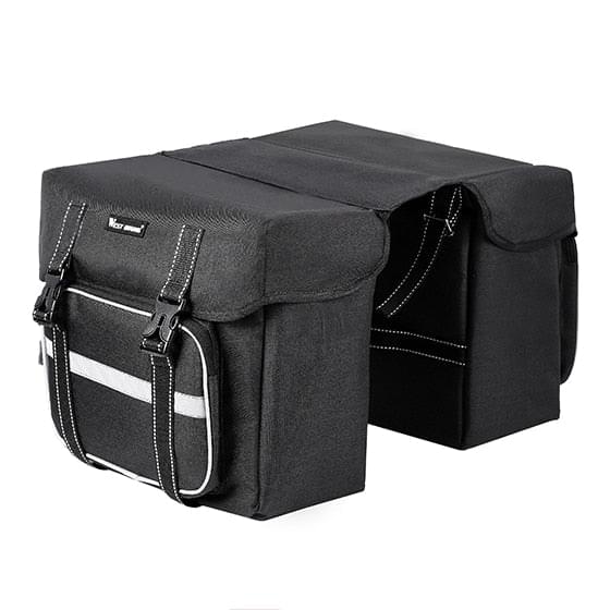 Sacoche double 25L porte bagage arrière pour vélo Cyclogo