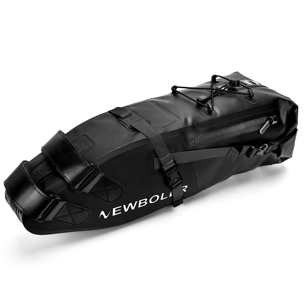 Sacoche selle de vélo 13L waterproof & pliable