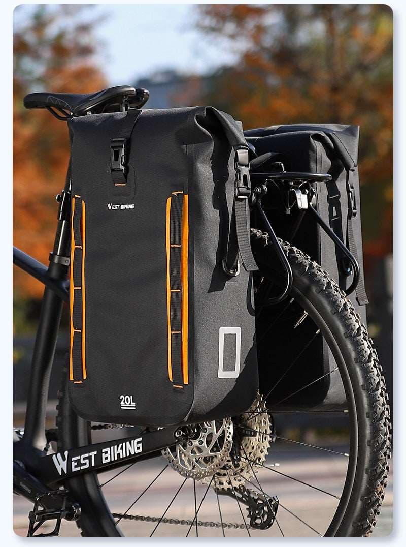 Sacoche porte bagage arrière waterproof grand capacité 15-20L